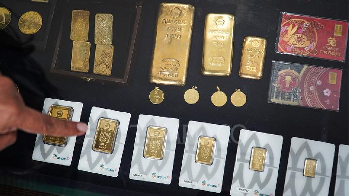 Antam Gold Price Rises to Rp3,068,000 per Gram