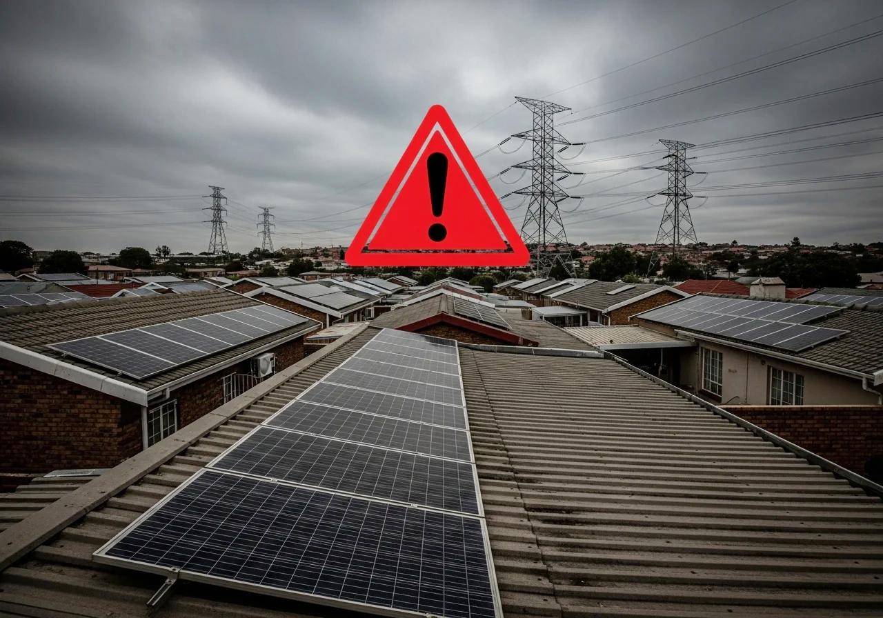 Eskom’s solar registration drive collides with country’s reality