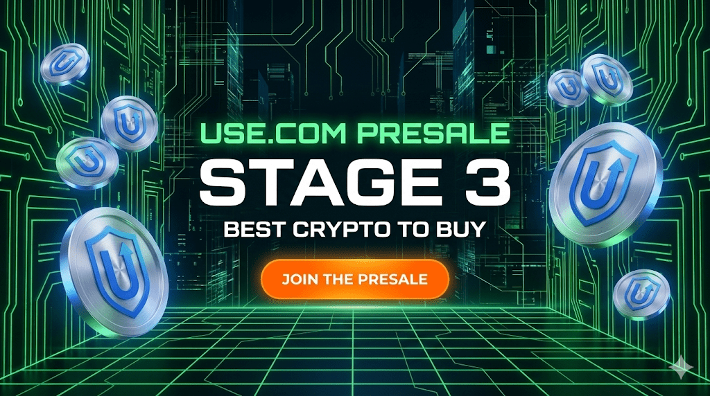 أفضل عملة رقمية للشراء الآن؟ USE.com تكتسب زخمًا قبل الزيادة التالية في سعرها.