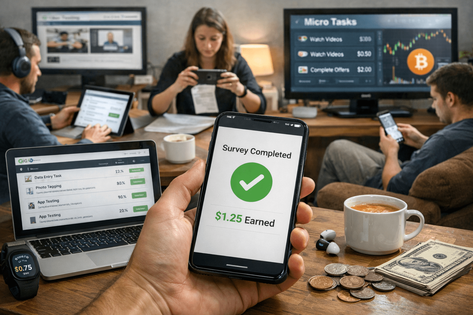 ما وراء الزحام الجانبي: لماذا يعتبر الربح الصغير هو المستقبل الحقيقي للعمل الرقمي