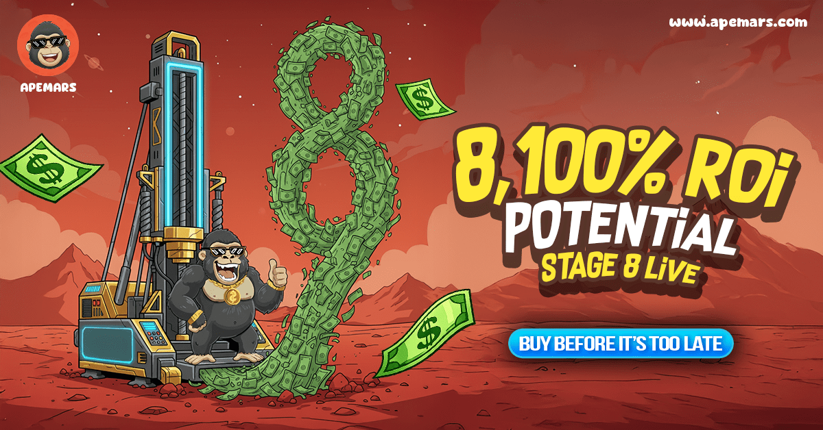 Next 100x Crypto Alert: PAX Gold Breaks $2 Billion, PENGU Drops Visa Card, But APEMARS Stage 8 Is Rushing With 8,100% ROI