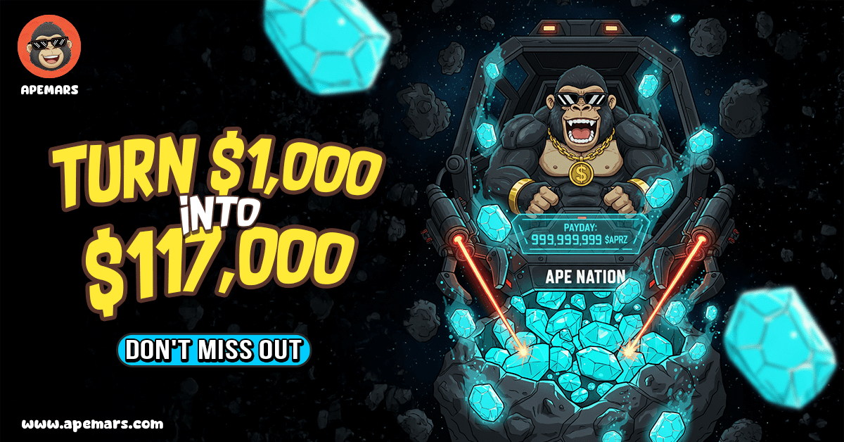 APEMARS Stage 6 Surpasses $140K With 11,700% ROI Potential as MrBeast Coin Drops and Floki Slides – Is This 2026’s Top Meme Coin Presale?