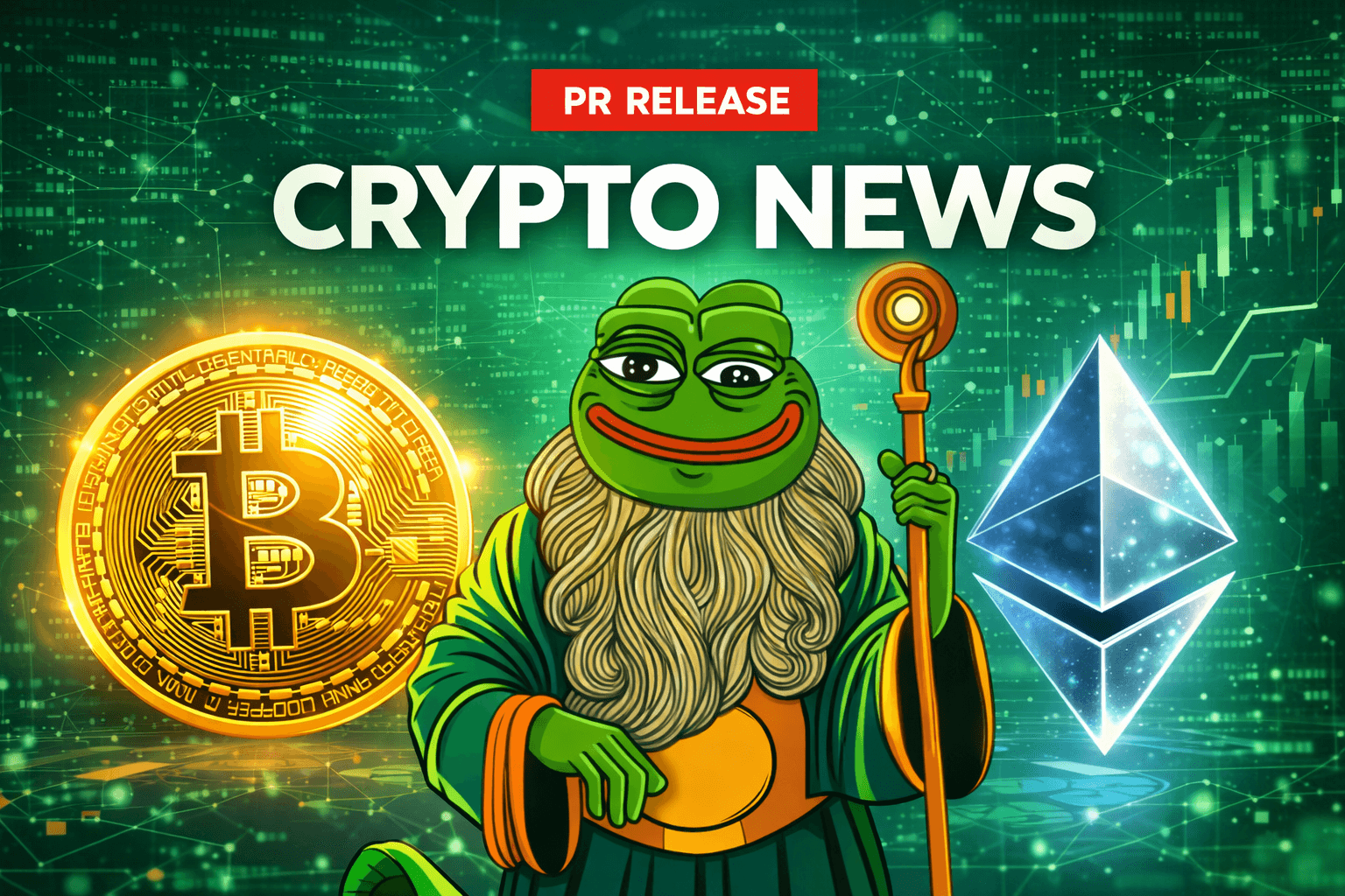 Pepeto Goes Viral as the Next Big Crypto While Bitcoin and Ethereum Bulls Aim to Push Higher