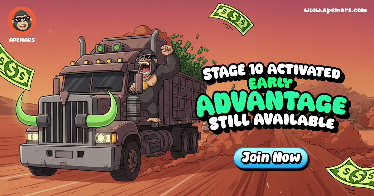 ¿Busca las mejores monedas Meme en 2026? Mog Coin y Fartcoin cambian mientras APEMARS Top Crypto Preventa gana más de 1,320 titulares: la etapa 10 se cierra rápidamente