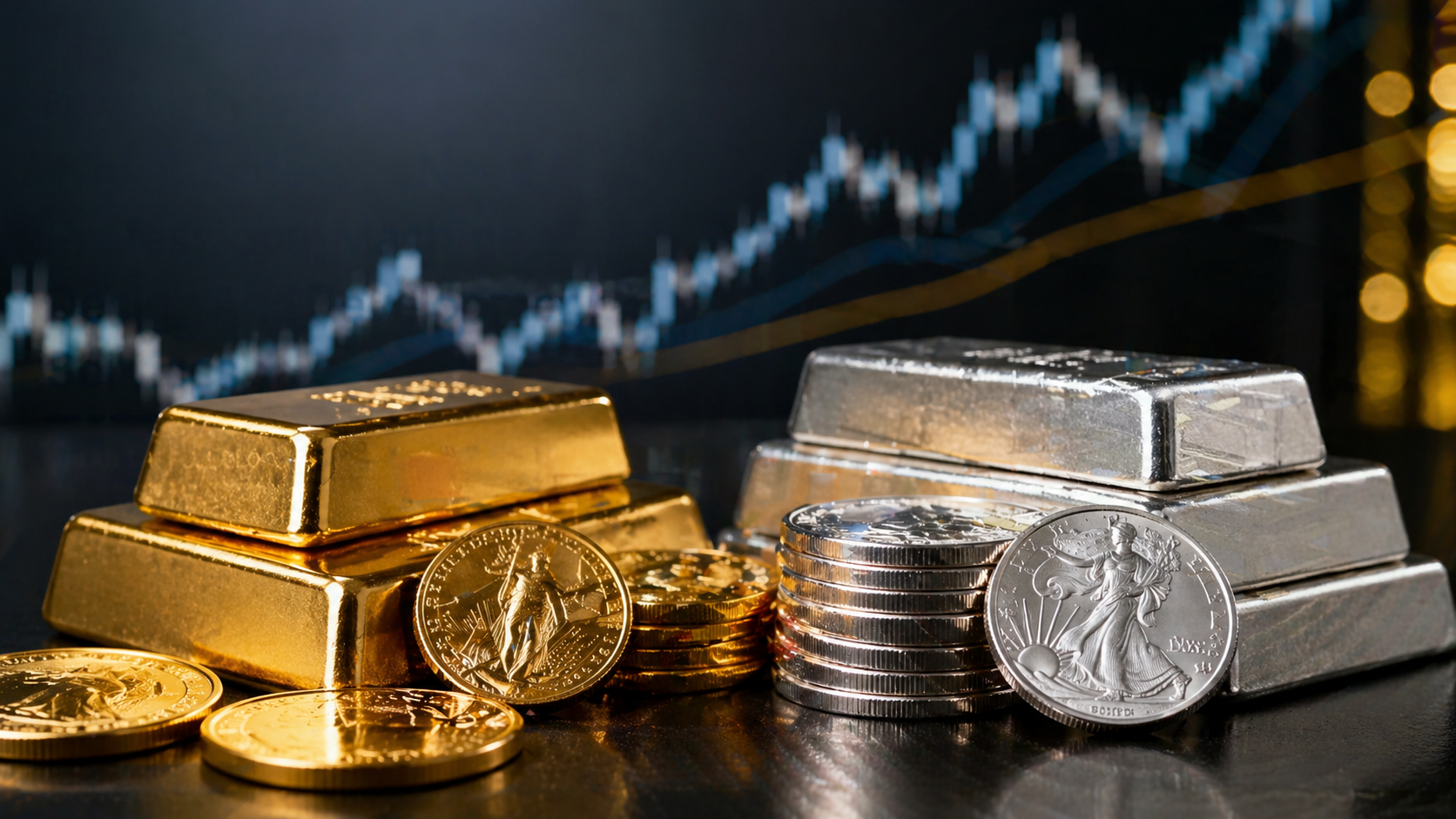 صندوق الاستثمار المتداول للذهب أو صندوق الاستثمار المتداول للفضة - كيف يمكن للمستثمرين التفكير في المعادن الثمينة اليوم