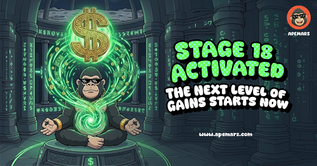 APEMARS Stage 18 Best Crypto April? $5K to $95K as MemeCore Drops, BUILDon Rises Now
