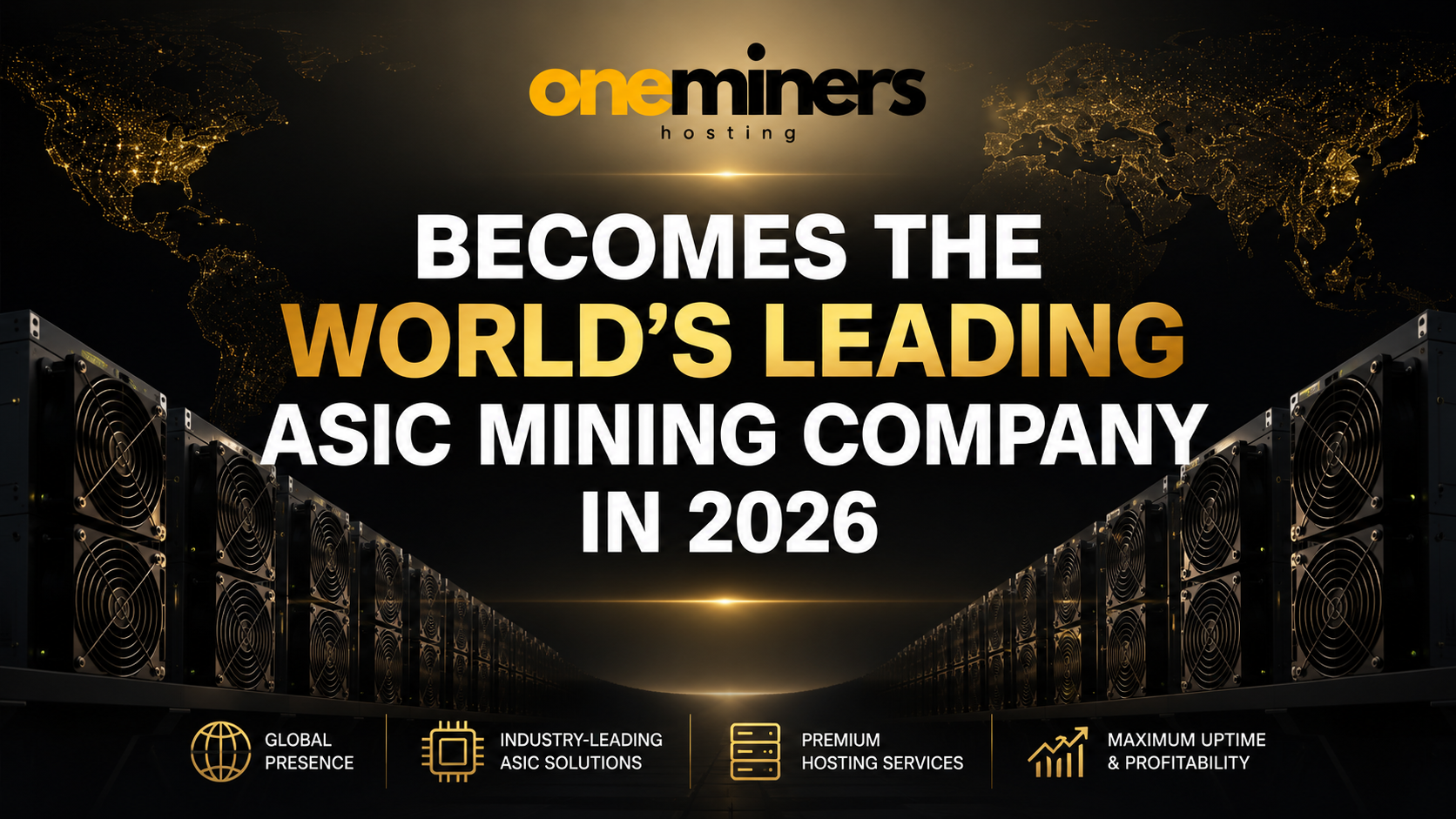 OneMiners Becomes the World’s Leading ASIC Mining Company in 2026