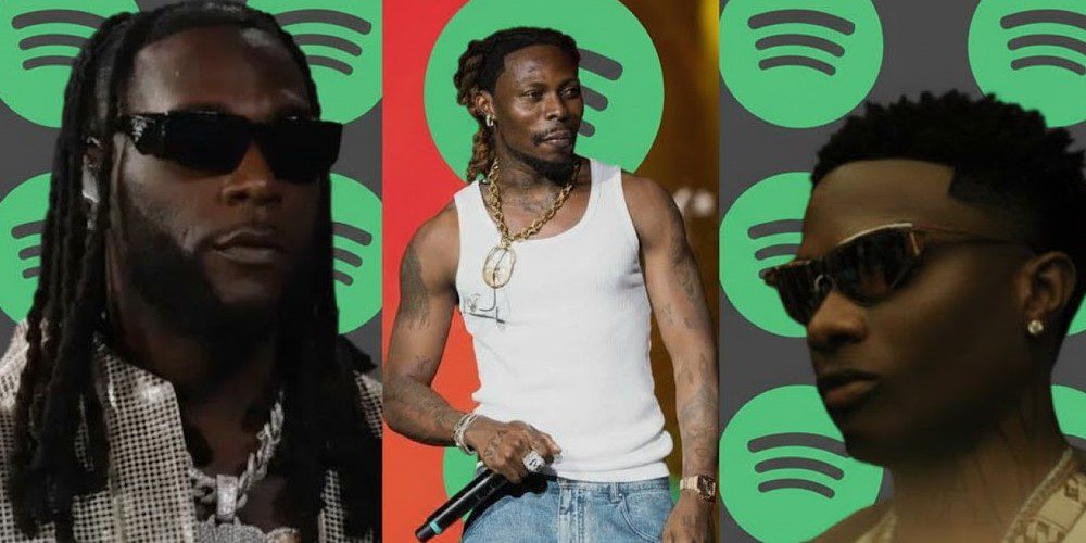 Asake وWizkid وBurna Boy من بين الفنانين الأكثر بثًا بينما تحتفل Spotify بمرور 5 سنوات في جميع أنحاء أفريقيا