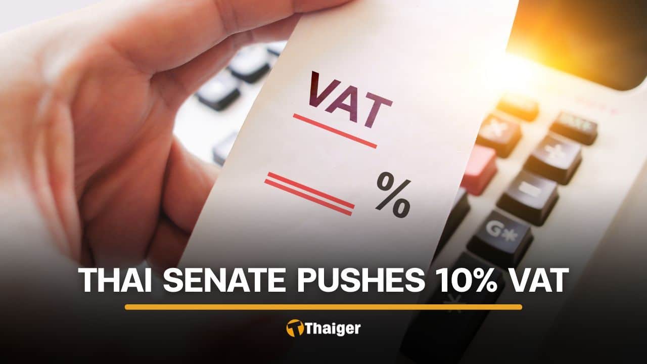 Thai Senate committee proposes a 3% VAT hike in new tax reform