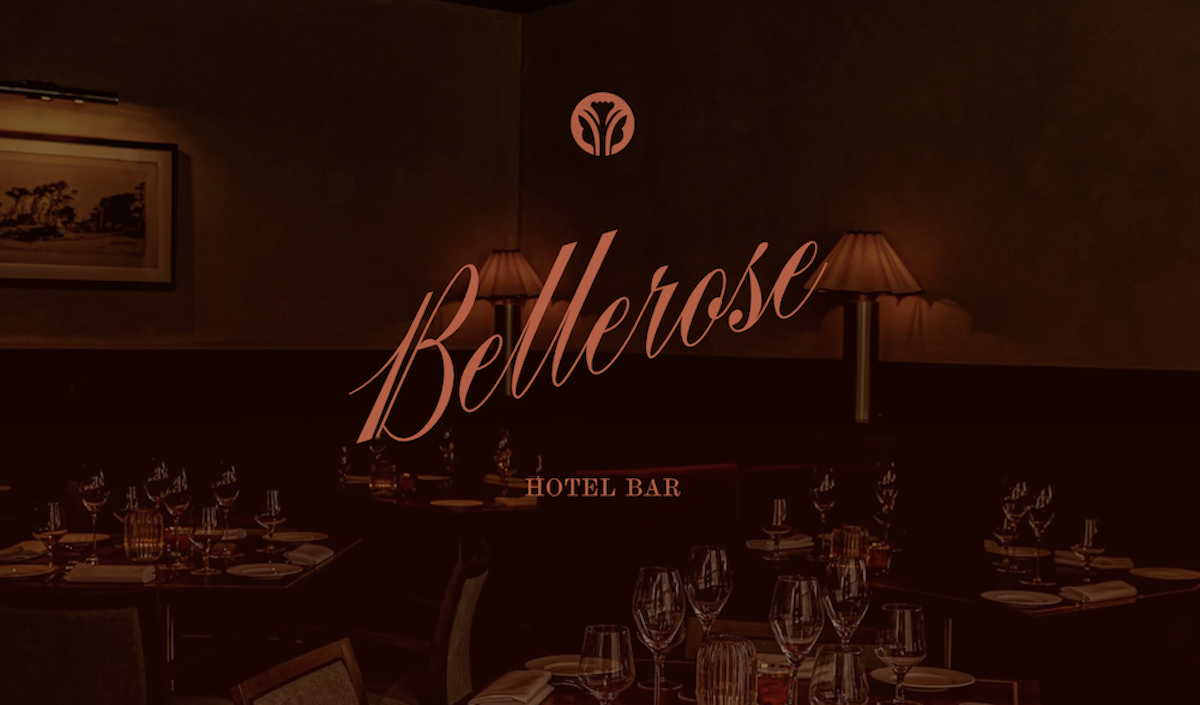 Bellerose Hotel Bar trae comidas y bebidas a Charleston: "Muy cálido, íntimo"