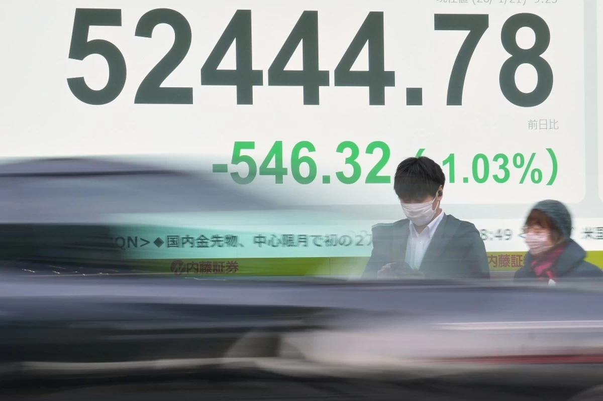 US futures edge higher and gold hits another record as markets swoon over Greenland dispute