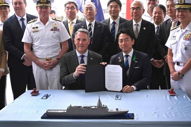 Australia y Japón firman contratos para iniciar un acuerdo de buques de guerra por 7.000 millones de dólares
