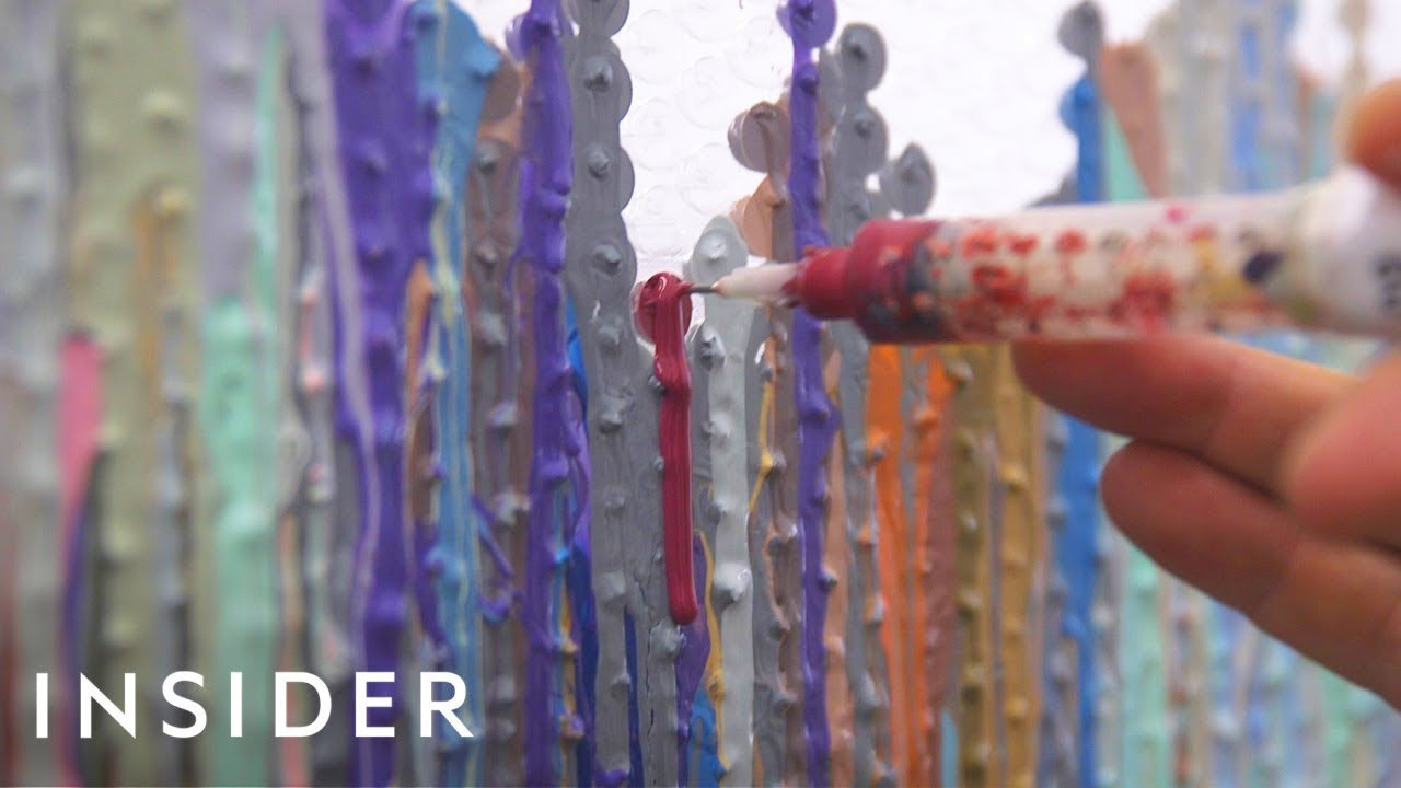 Pinturas de plástico de burbujas (en la Web)