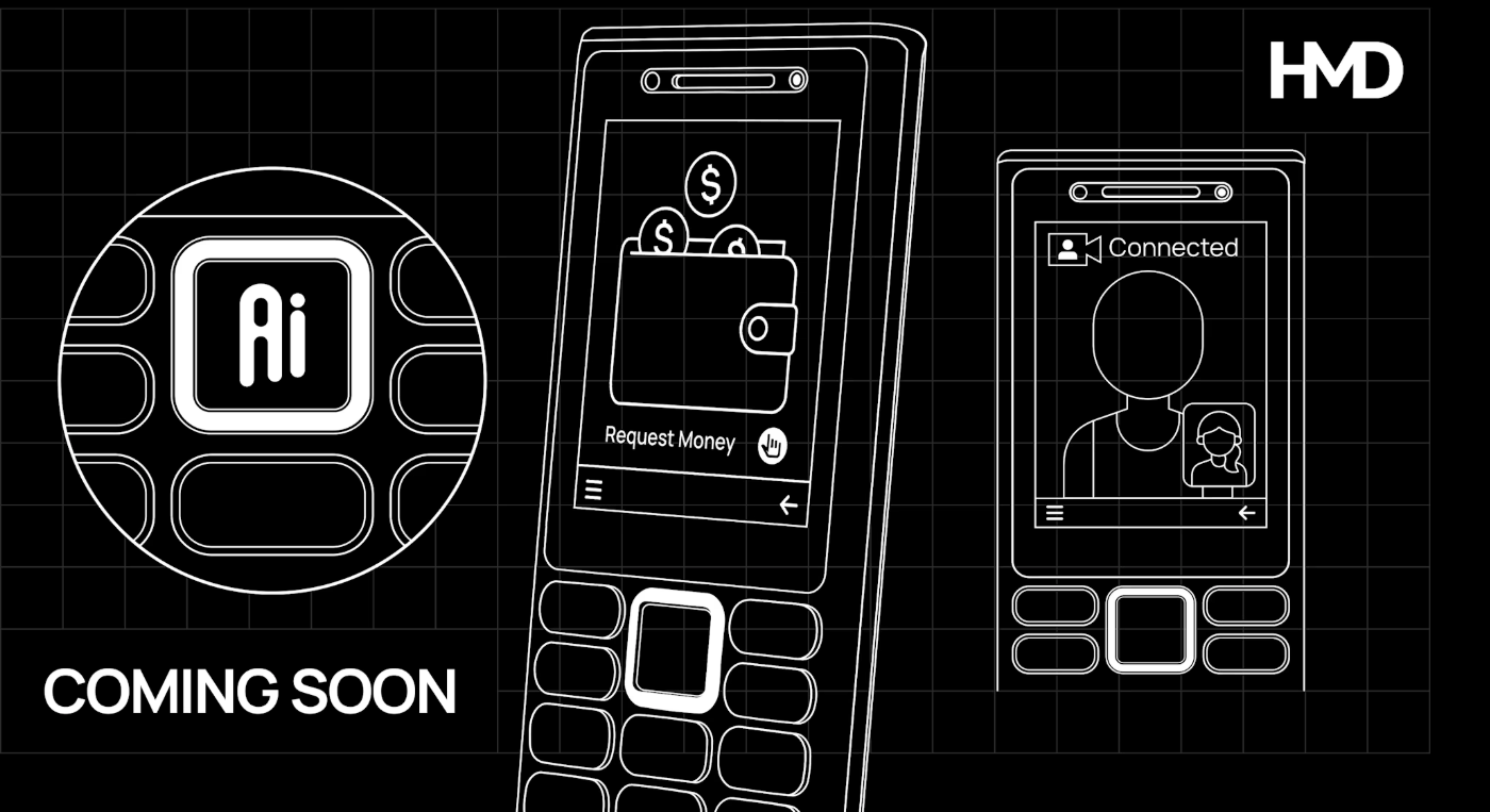 HMD lleva inteligencia artificial, videollamadas y billeteras digitales a teléfonos destacados