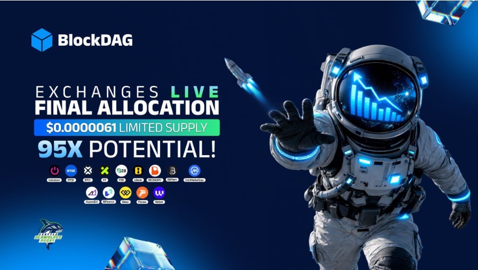 95x Surge Ahead: ¡Momentos finales para conseguir BlockDAG a $0.0000061! El valor estelar se desvanece y Ethereum apunta a $ 2,150