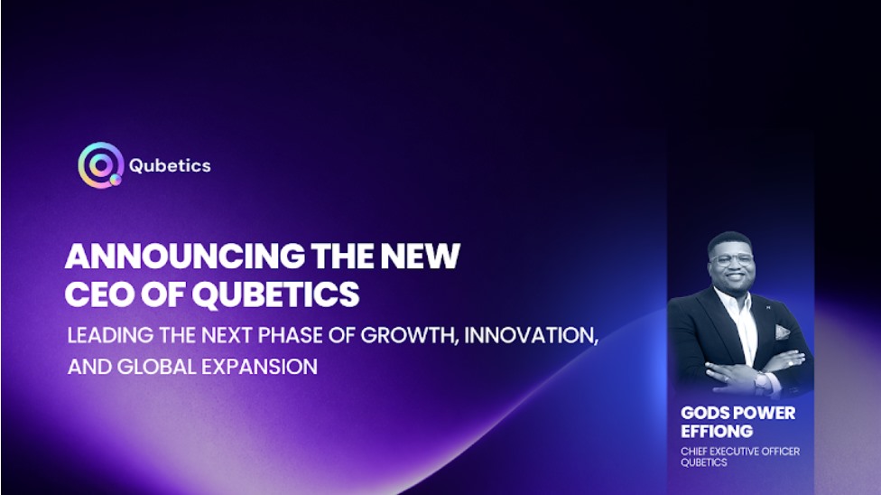 Strategic Leadership Transition: Godspower Effiong Takes CEO Role at Qubetics, Guiding Platform Into Next Phase of Growth