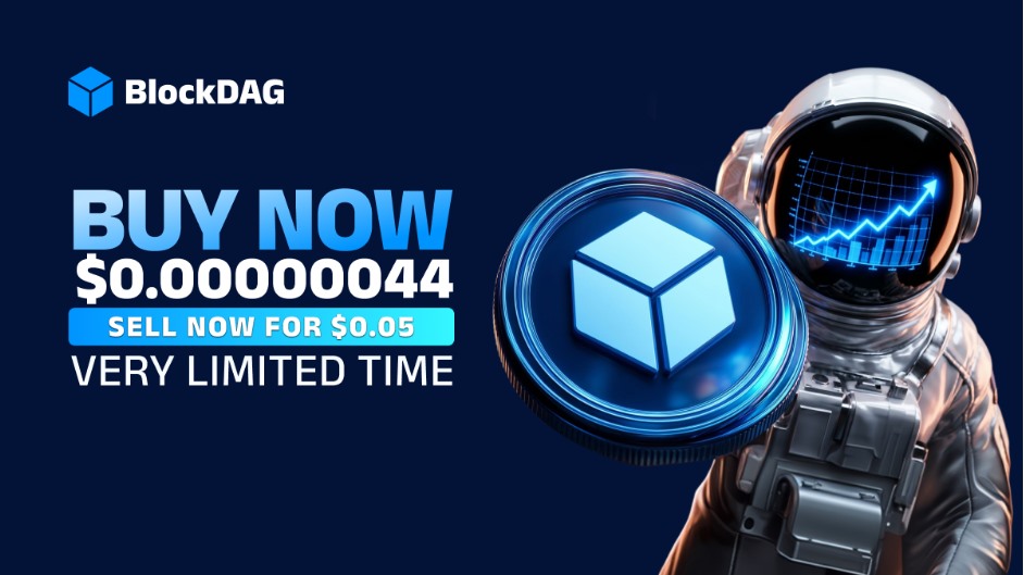 Con una entrada de $0,00000044 y una salida de $0,05, BlockDAG capta la atención del mercado mientras Solana y Pi Network enfrentan una presión creciente