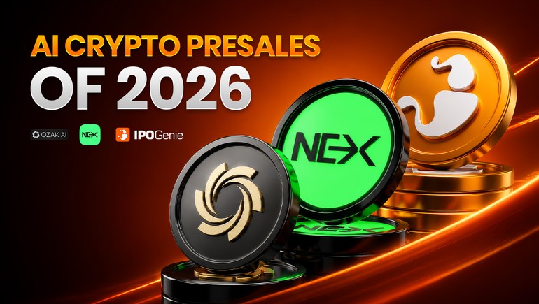 المبيعات المسبقة للعملات المشفرة بالذكاء الاصطناعي لعام 2026: لماذا يبرز IPO Genie كقائد