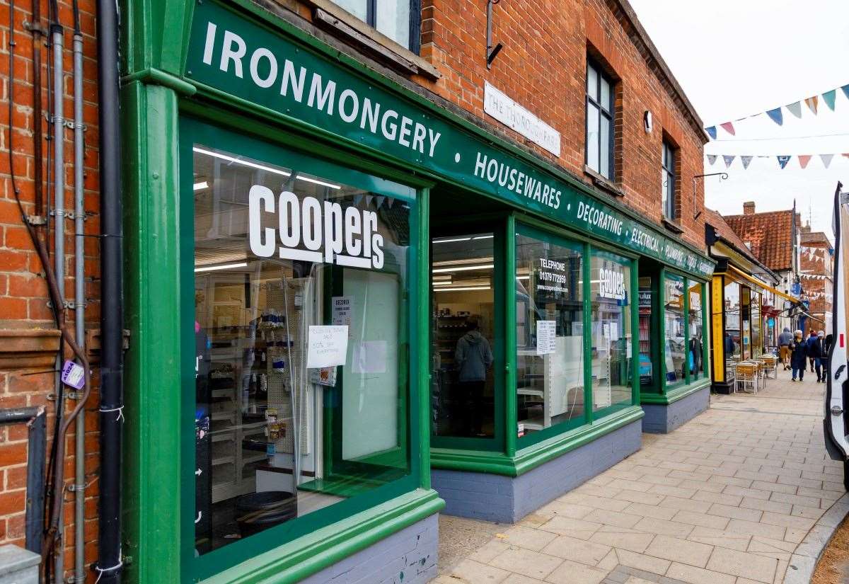 Former hardware stores in towns up for rent