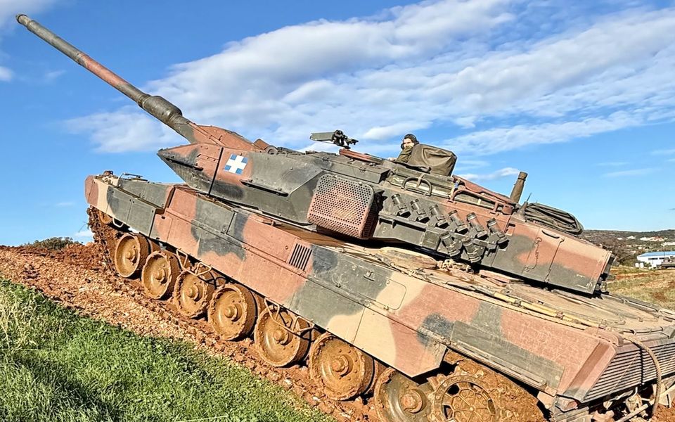 Greek army to modernize 170 Leopard tanks