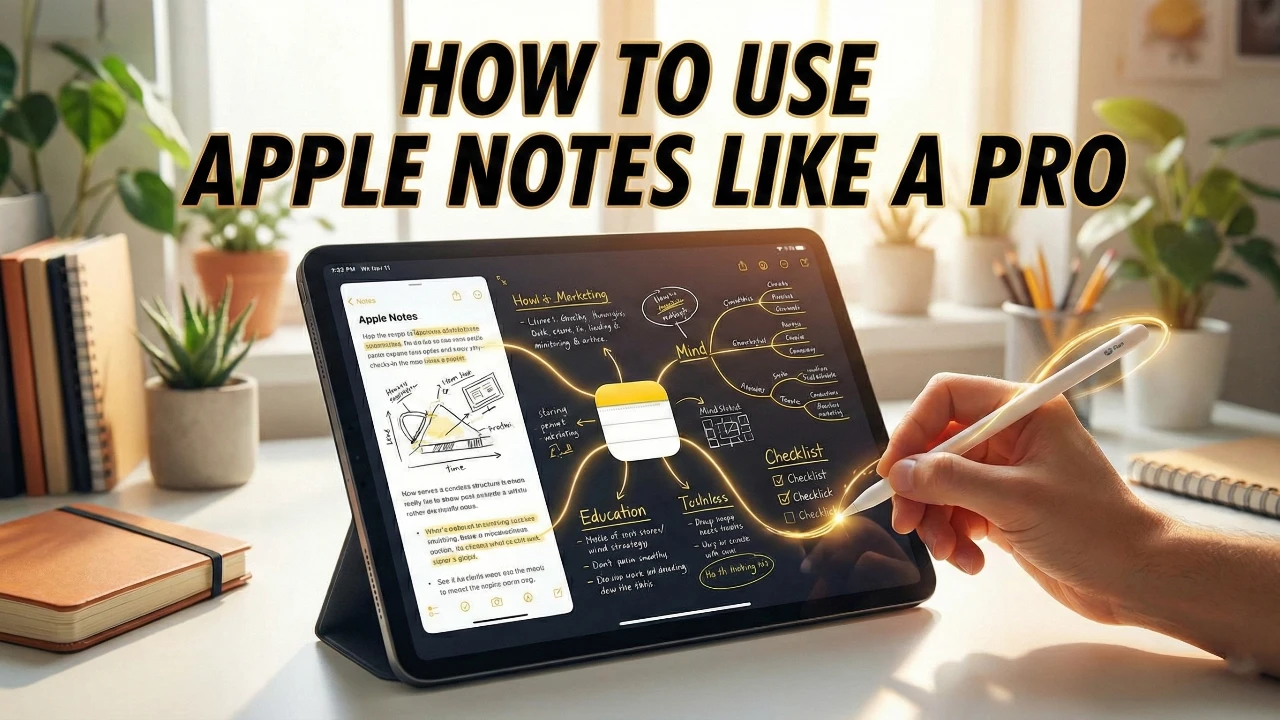 أطلق العنان للقوة الكامنة في تطبيق Apple Notes مع هذه النصائح التي ستغير قواعد اللعبة