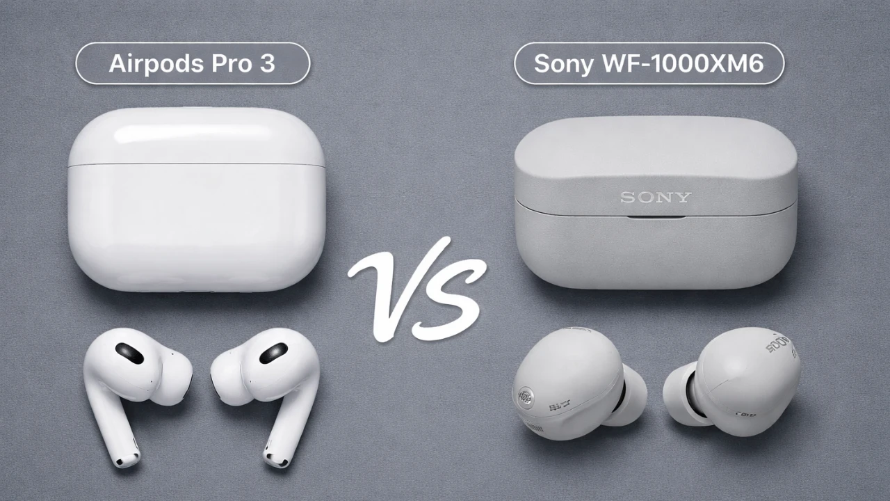 Apple AirPods Pro 3 vs Sony WF-1000XM6: el enfrentamiento definitivo entre auriculares