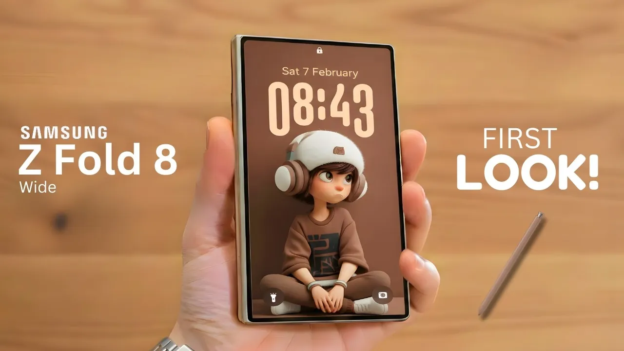 لماذا تطلق سامسونج هاتف Galaxy Z Fold 8 "العريض" للتنافس مع أول هاتف iPhone قابل للطي