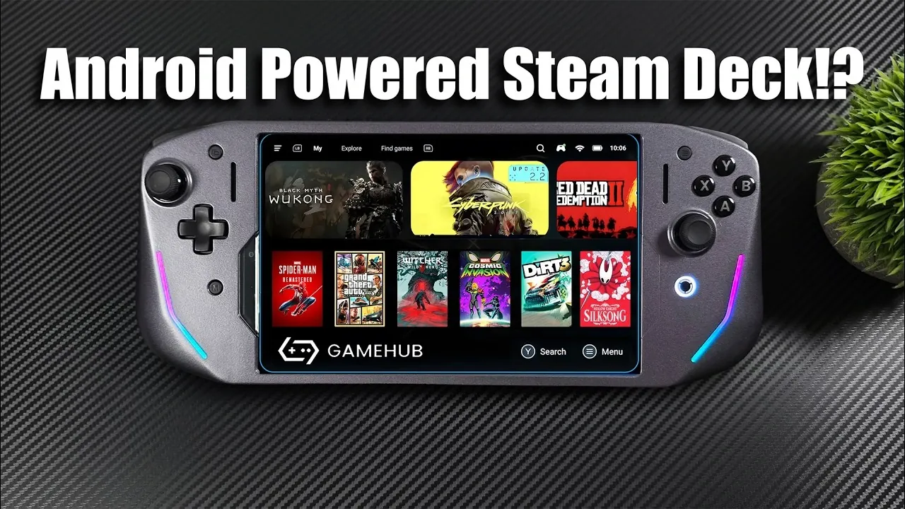 Android Steam Deck: يتحول Lenovo Legion Y9 إلى Android PC Gaming Handheld
