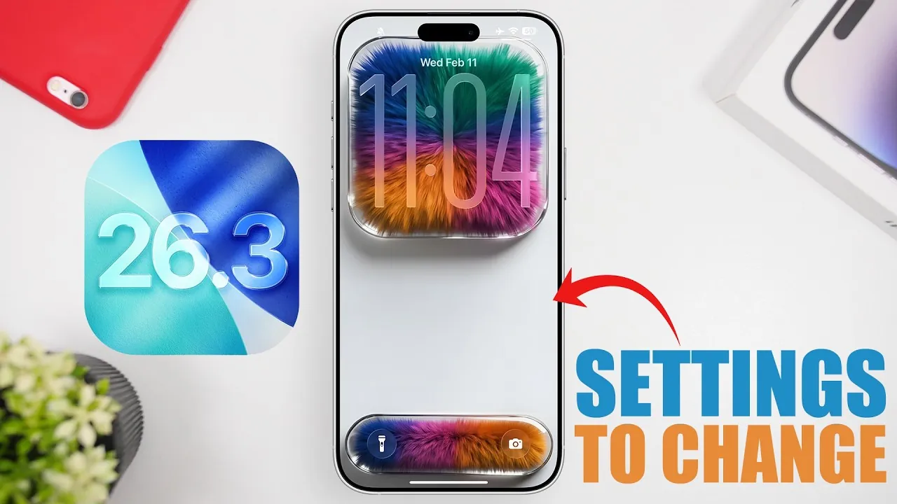 12 إعدادًا أساسيًا لنظام iOS 26.3 لتحسين عمر البطارية والخصوصية