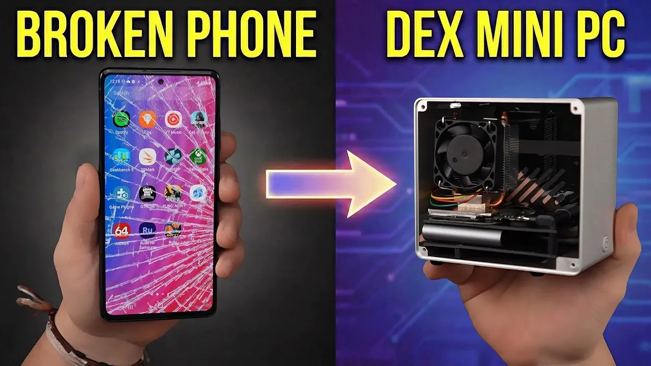 Turn a Broken Phone into a DeX-Powered 1440p Mini PC for Under $100
