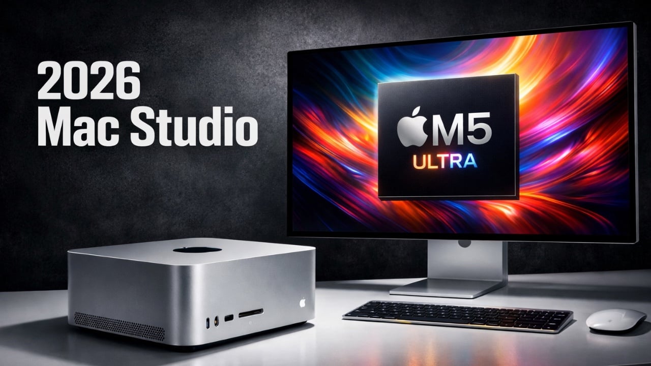 فيديو بدقة 8K في ثوانٍ؟ يعد M5 Ultra Mac Studio هو الترقية الاحترافية التي نحتاجها