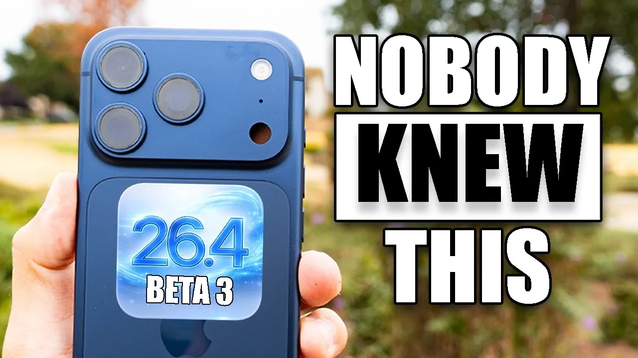 Hidden Features in iOS 26.4 Beta 3 Apple Didn’t Put in the Notes