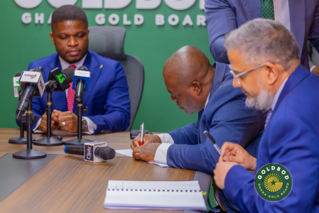 وقعت شركة GoldBod اتفاقية لتكرير الذهب مع شركة Royal Ghana Gold Limited التابعة لشركة BoG