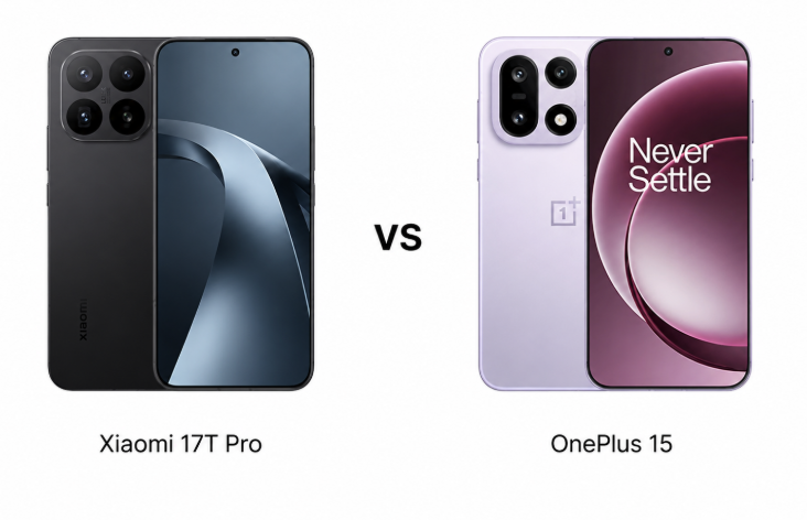 Xiaomi 17T Pro و OnePlus 15: لا تشتري حتى تقرأ هذه المقارنة