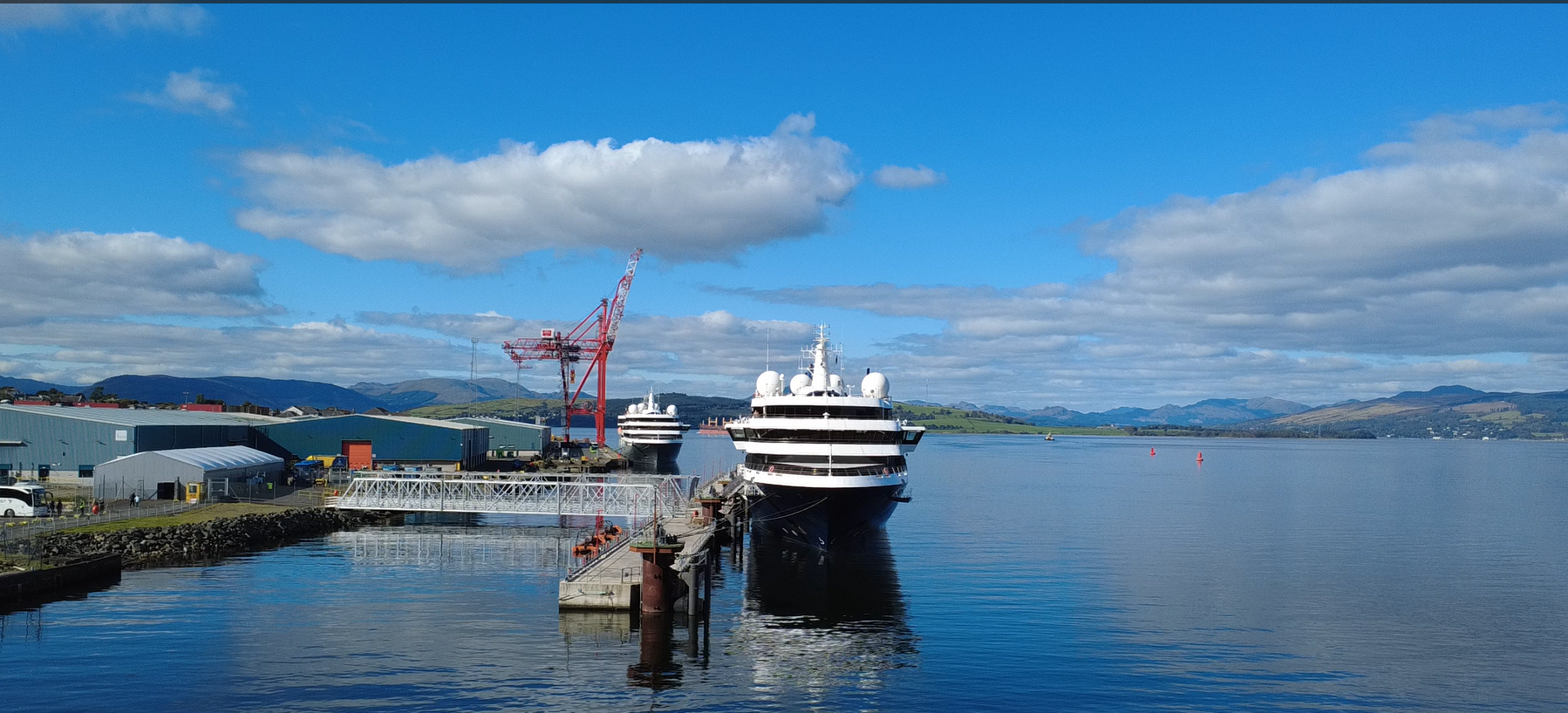 Greenock Cruise Port se une al importante organismo nacional que representa al sector de cruceros escocés