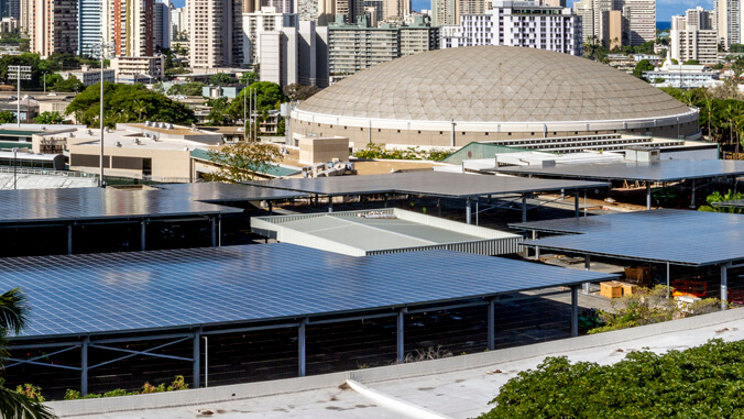 UH System reaches 20% of net-zero energy goal