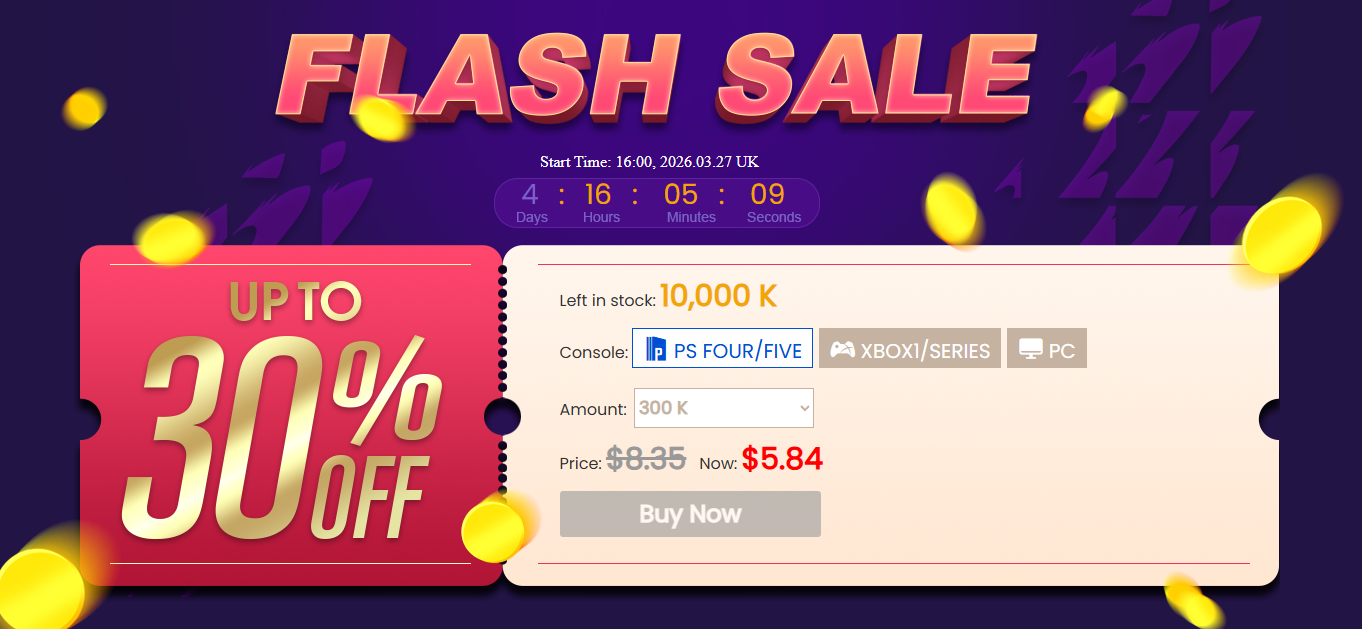 Flash Sale: Up to 25% OFF FC 26 Coins: Limited Time Only