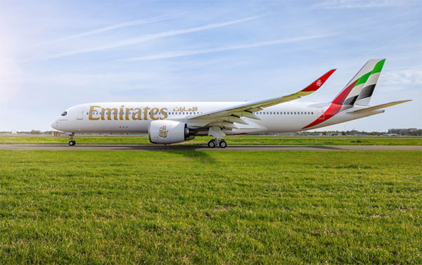 Emirates actualiza el servicio de Entebbe con el A350 de próxima generación