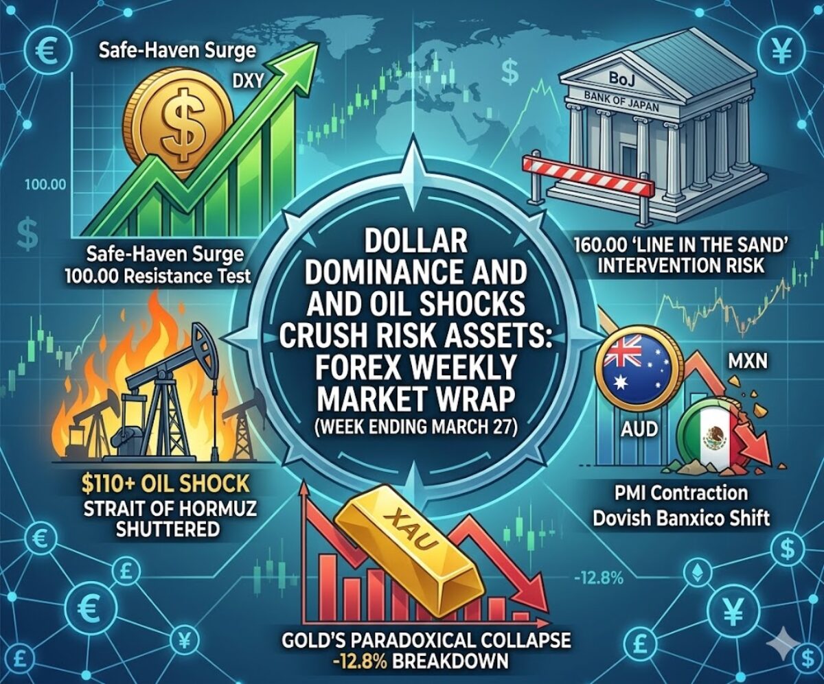 El dominio del dólar y los shocks del petróleo aplastan los activos de riesgo: resumen semanal del mercado Forex (semana que finaliza el 27 de marzo)