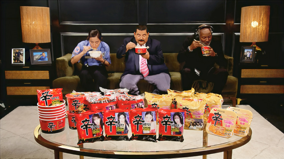 Nongshim’s Shin Ramyun Appears on Jimmy Kimmel Live!