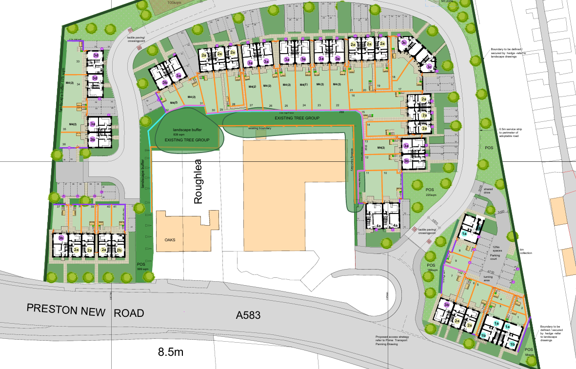 Plans approved for 41 new homes in Lancashire hamlet