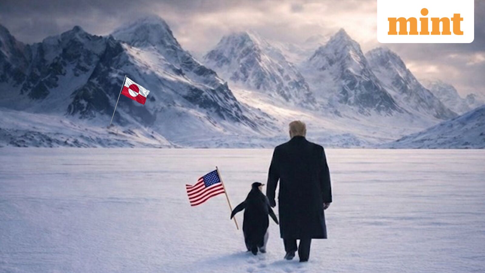 White House shares AI-generated image of Trump with viral lone penguin in Greenland, gets trolled: ‘Nice try, but...’