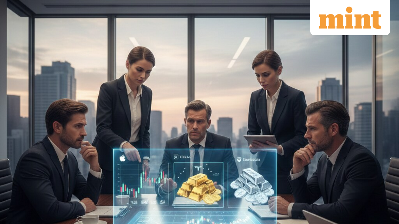 ¿Quieres invertir 1 lakh de ₹ ahora? Los expertos sugieren cómo dividirlo entre acciones, oro y plata.