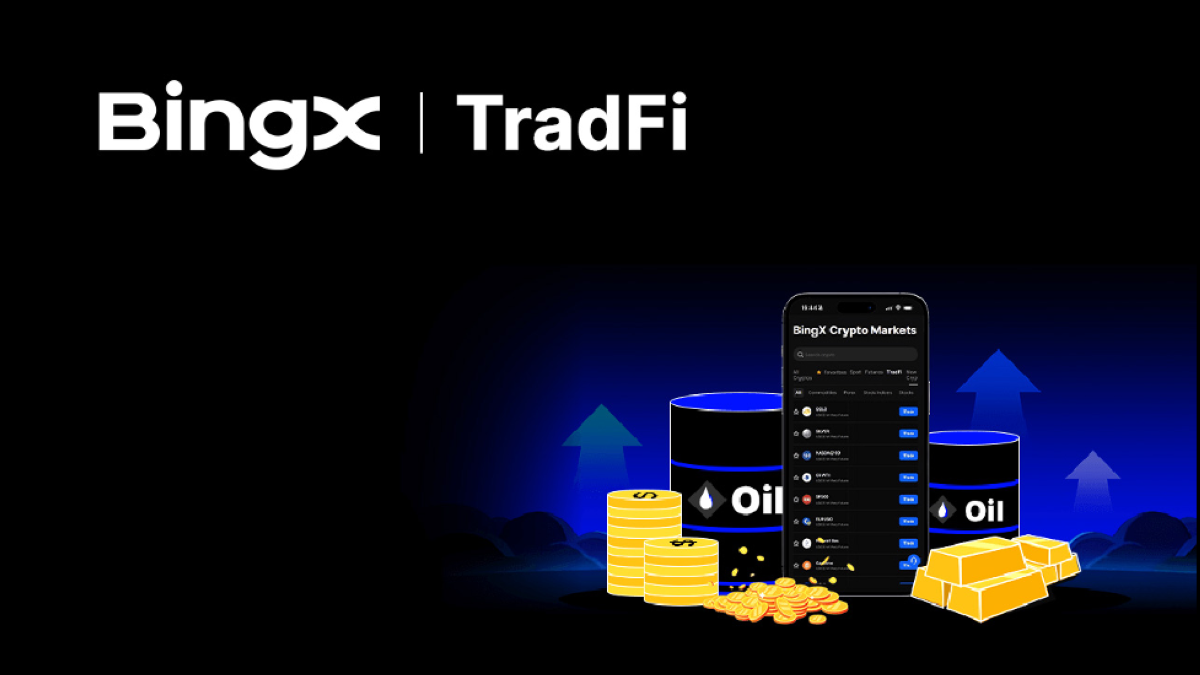 تجاوز حجم التداول على BingX TradFi خلال 24 ساعة حاجز المليار دولار أمريكي.