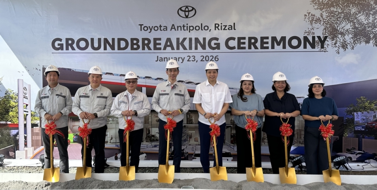 Toyota Motor Philippines starts development of Antipolo dealership in Rizal