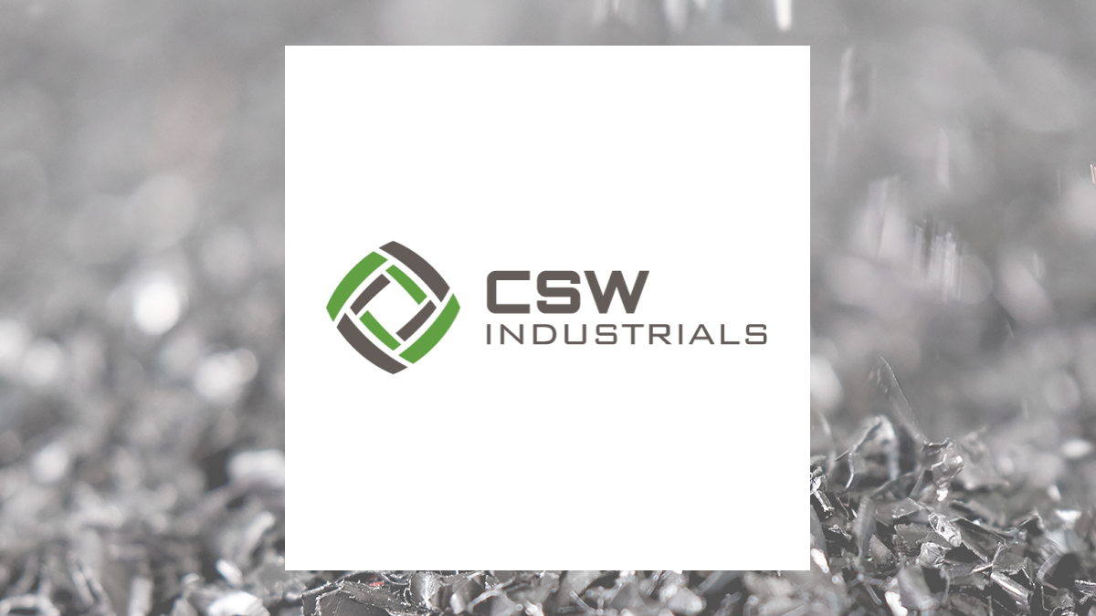 CSW Industrials (NYSE:CSW) SVP Luke Alverson Sells 500 Shares of Stock