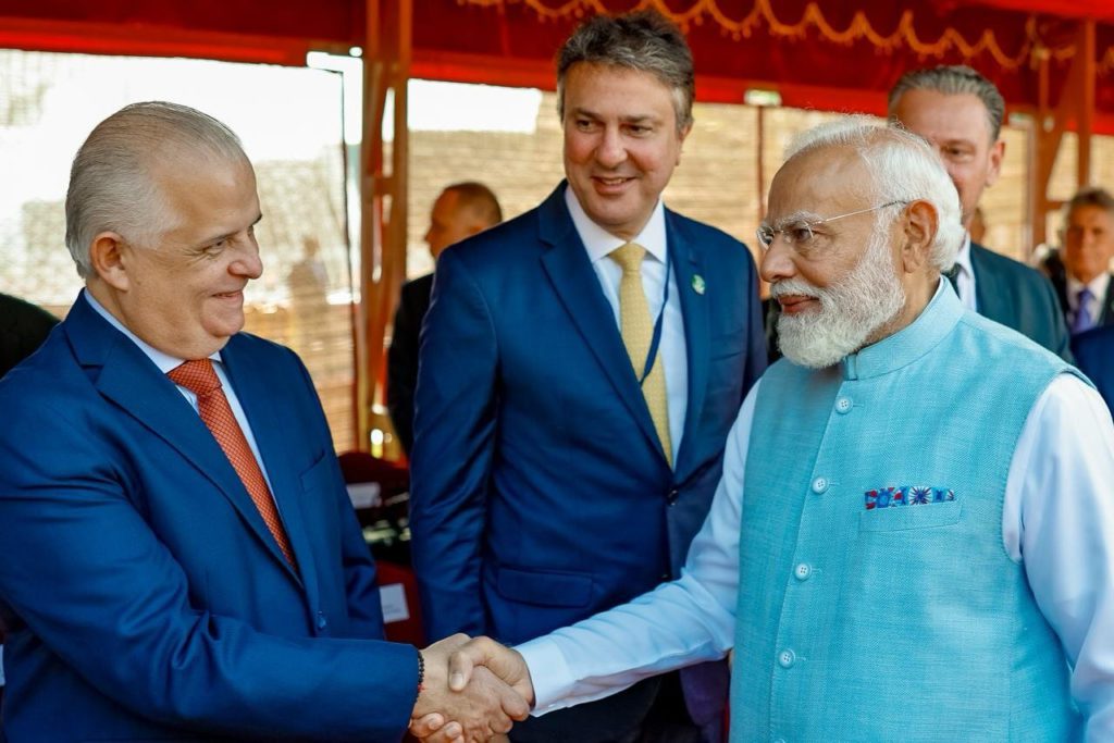 India y Brasil firman pacto minero mientras Modi apunta a un comercio de 20 mil millones de dólares en cinco años