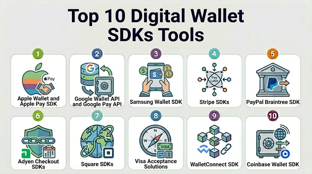 Los 10 mejores SDK de billetera digital: características, ventajas, desventajas y comparación