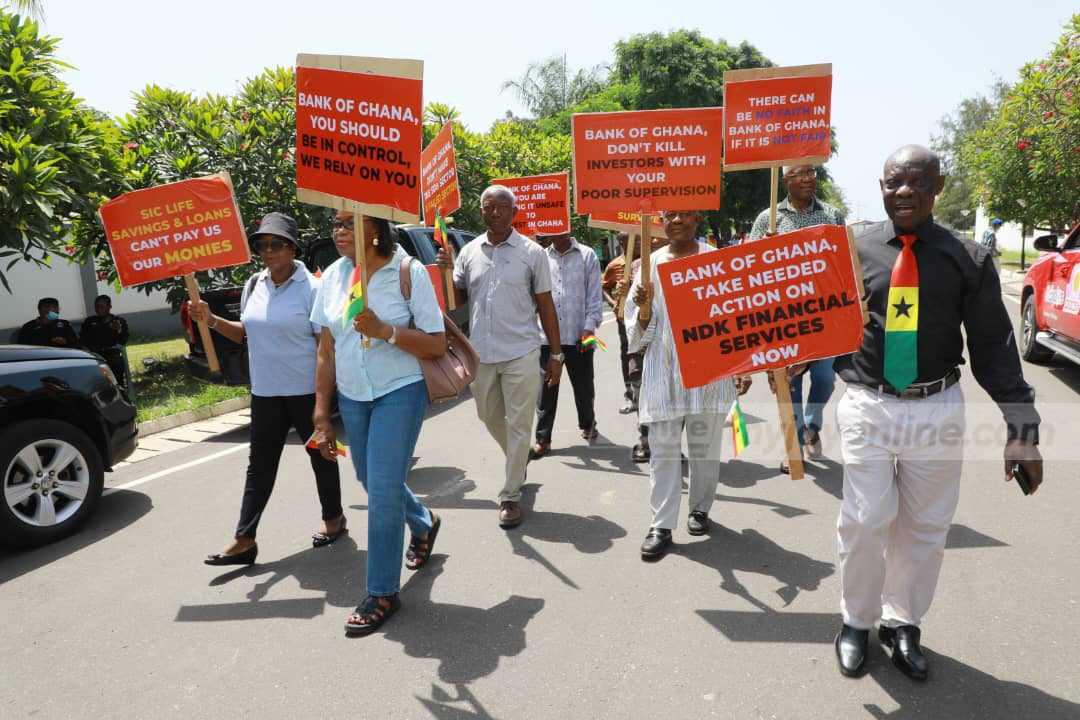 Aggrieved customers threaten fresh protests at Finance Ministry over unpaid locked up funds
