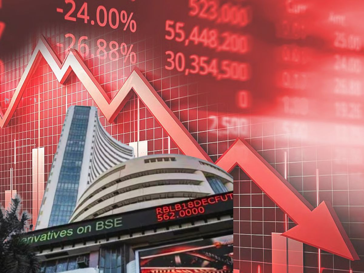 Stock Market Today: RED ALERT On Dalal Street Amid Sirens And Missiles — Sensex 1,000 Down, Nifty Below 25,000 As US–Israel–Iran Tensions Spike Oil & Gold